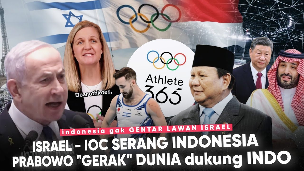 ISRAEL ngamuk ke INDO! PRABOWO BERGERAK “DUNIA Membela kita” Standar Ganda IOC Ancam Indonesia