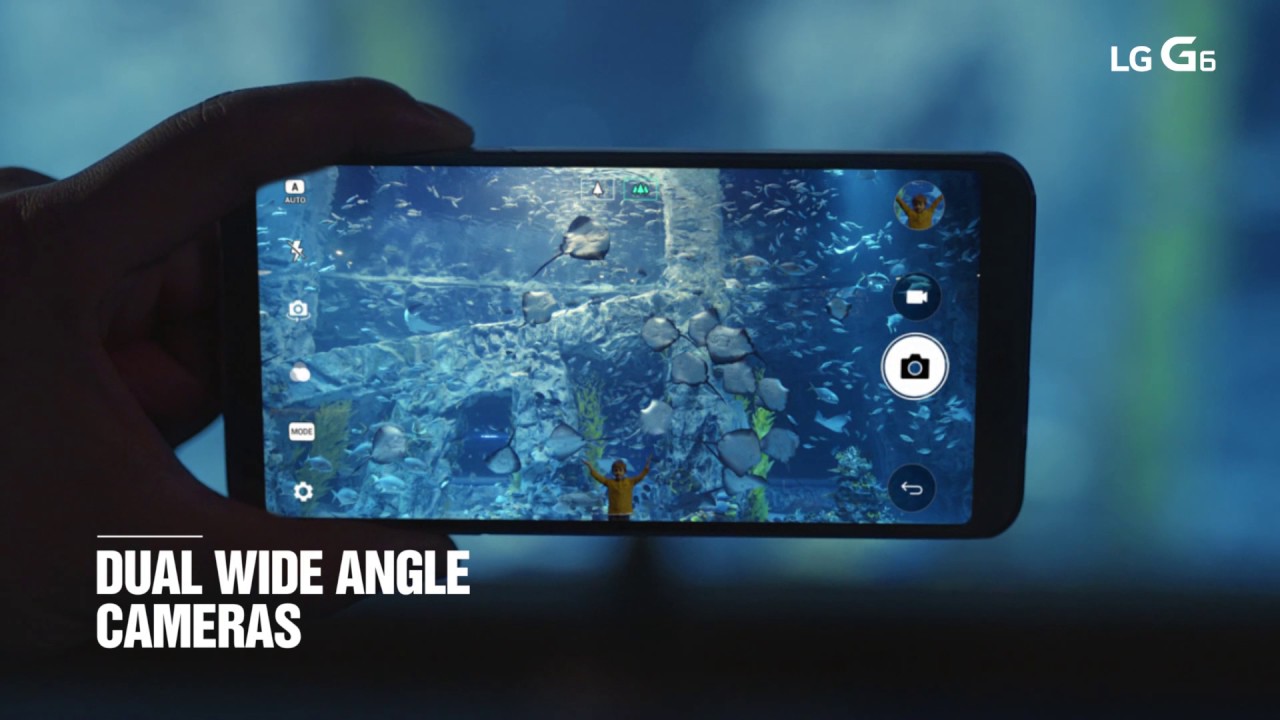 LG G6 Mobile Smartphone - Wide Angle Rear Camera