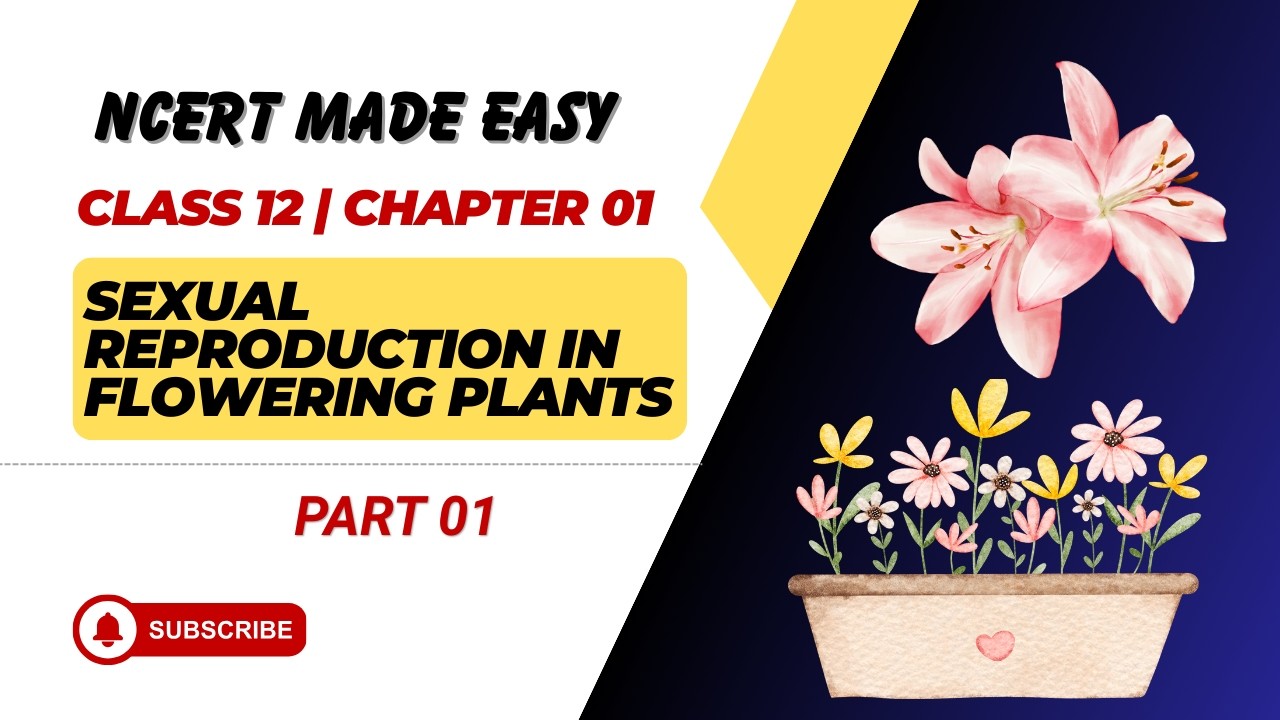 Sexual reproduction in Flowering Plants | Part 01 | Introduction | NCERT Line Explain | NEET 2026