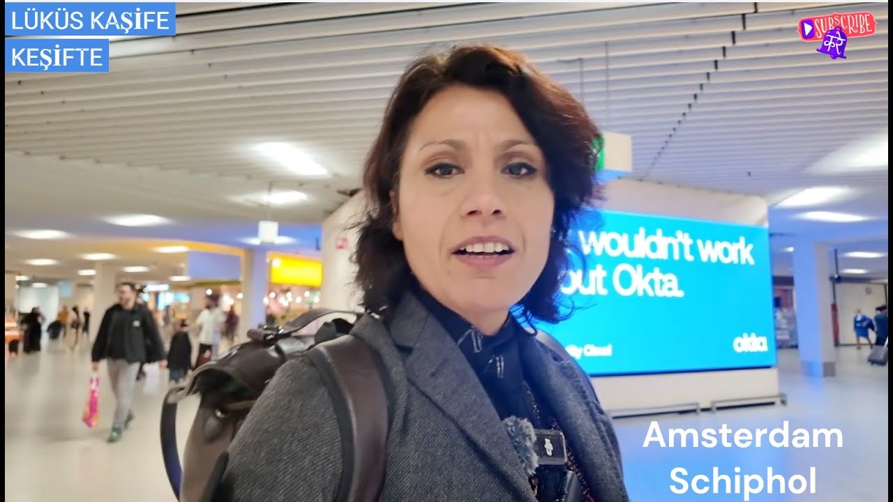 AMS Schiphol havalimanından şehir merkezine tren yolculuğu-Filistin'e destek yürüyüşü#pratikbilgiler