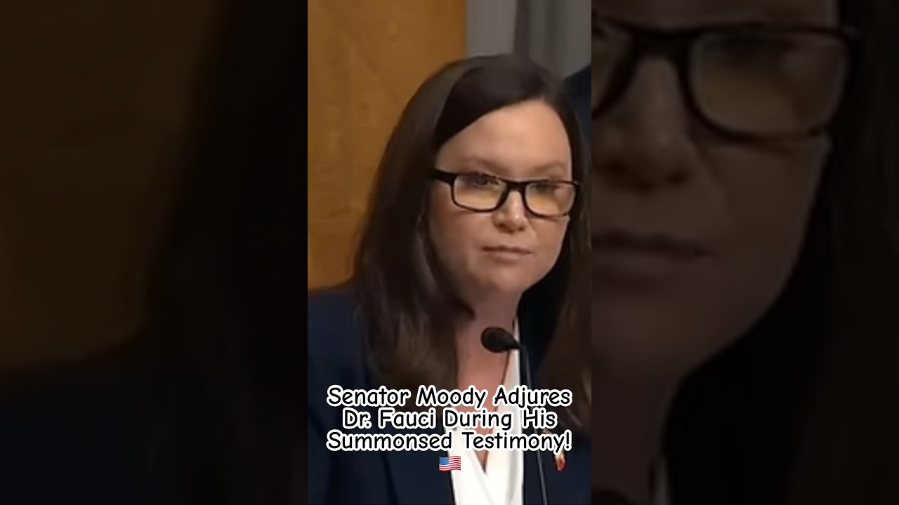 Сенатор Муди призывает доктора Фаучи к ответу во время дачи показаний! 🇺🇸