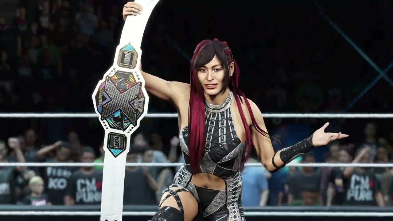 WWE 2K25 MyRise: Бени «Танк» свергает IYO SKY и завоевывает титул чемпионки NXT среди женщин!