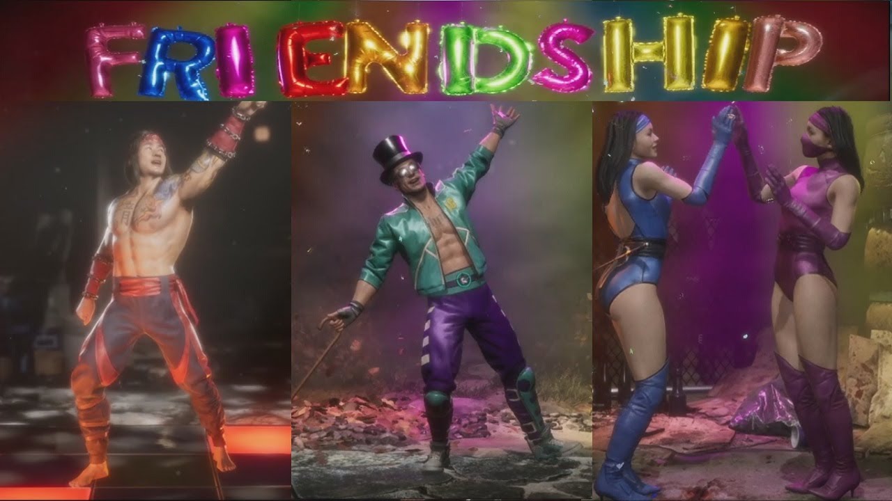 Mortal Kombat 11 - Todos los Friendships (Esp-Lat)