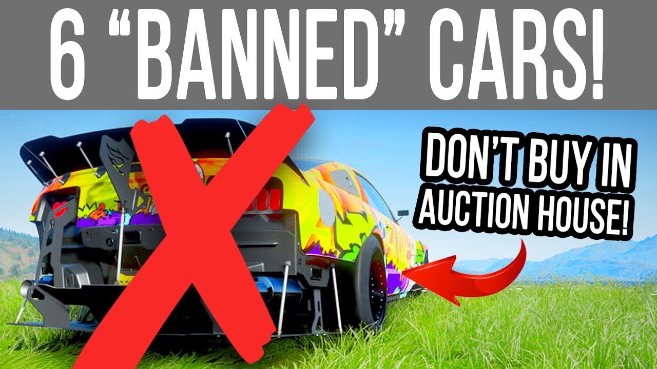 Forza Horizon 4 - 6 Cars that will get you BANNED!