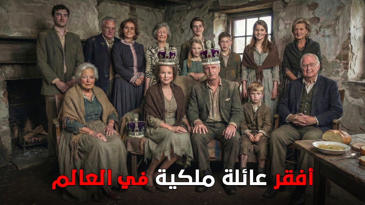 أفقر العائلات الملكية في العالم | الملوك الذين تتمنى لو يحكمون الدول العربية