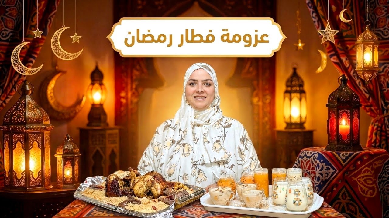 عزومة فطار رمضان 🌙 فراخ مشوية في سيخ الفرن 🍗 طريقة الرز البني بالبصل والمكسرات 🍚 روتين يومي كامل 🍲