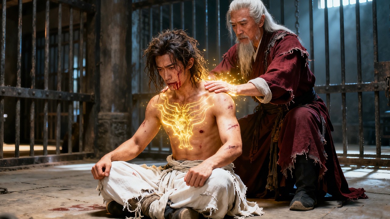 武俠電影！窮小子瀕死牢中，卻意外被神秘高手傳授功夫逆襲江湖第一！#成龍 #武俠 #功夫 #劉亦菲 #王一博 #肖戰