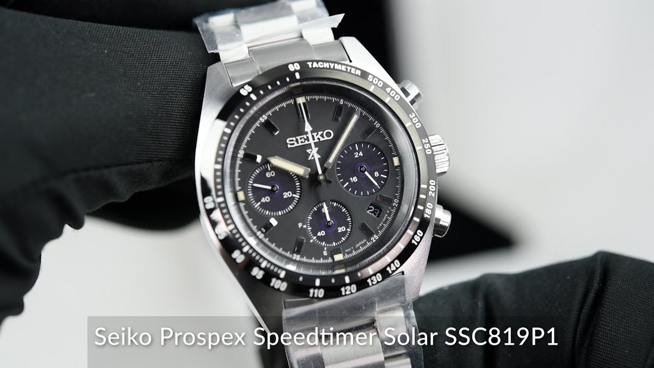 Seiko Prospex Speedtimer Solar SSC819P1