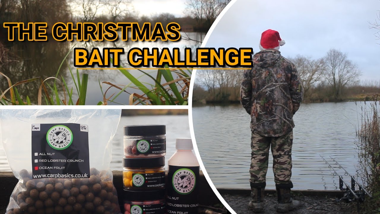**THE CHRISTMAS BAIT CHALLENGE**Carp Fishing ꟾ Carp Basics uk ꟾ Monk Lakes ꟾ December ꟾ 2021