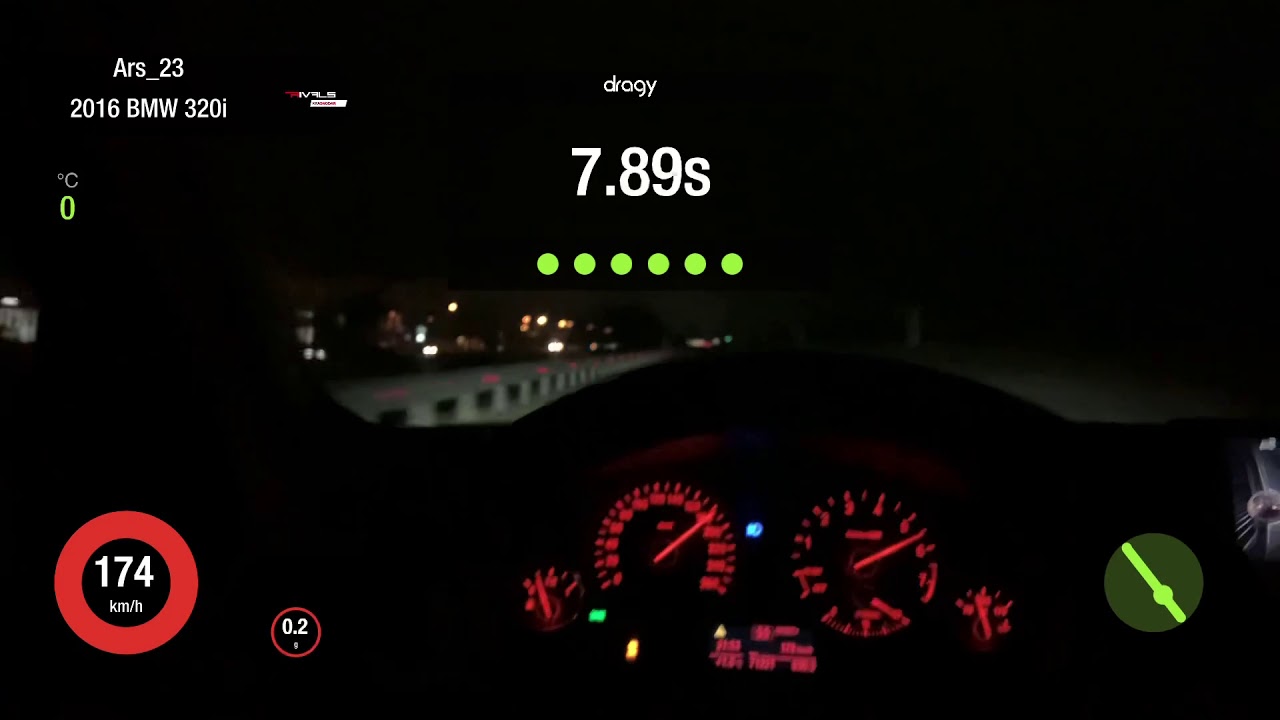 BMW F30 320i Lci Stage 2 MGF + Stage 3 xhp 100-200 km/h