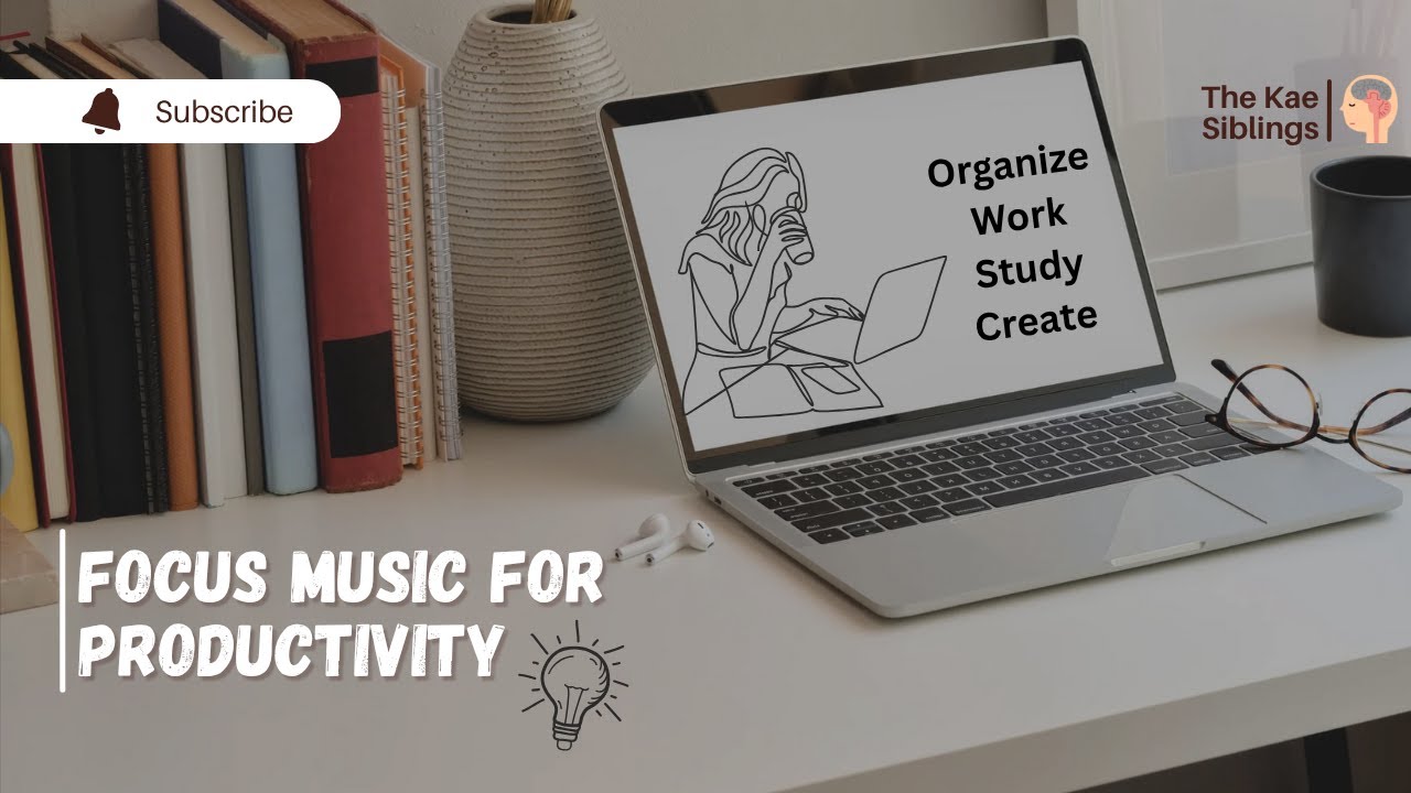 Focus Music for Productivity 🎵 Background Music to Clean, Work, or Study Without Distractions🎵