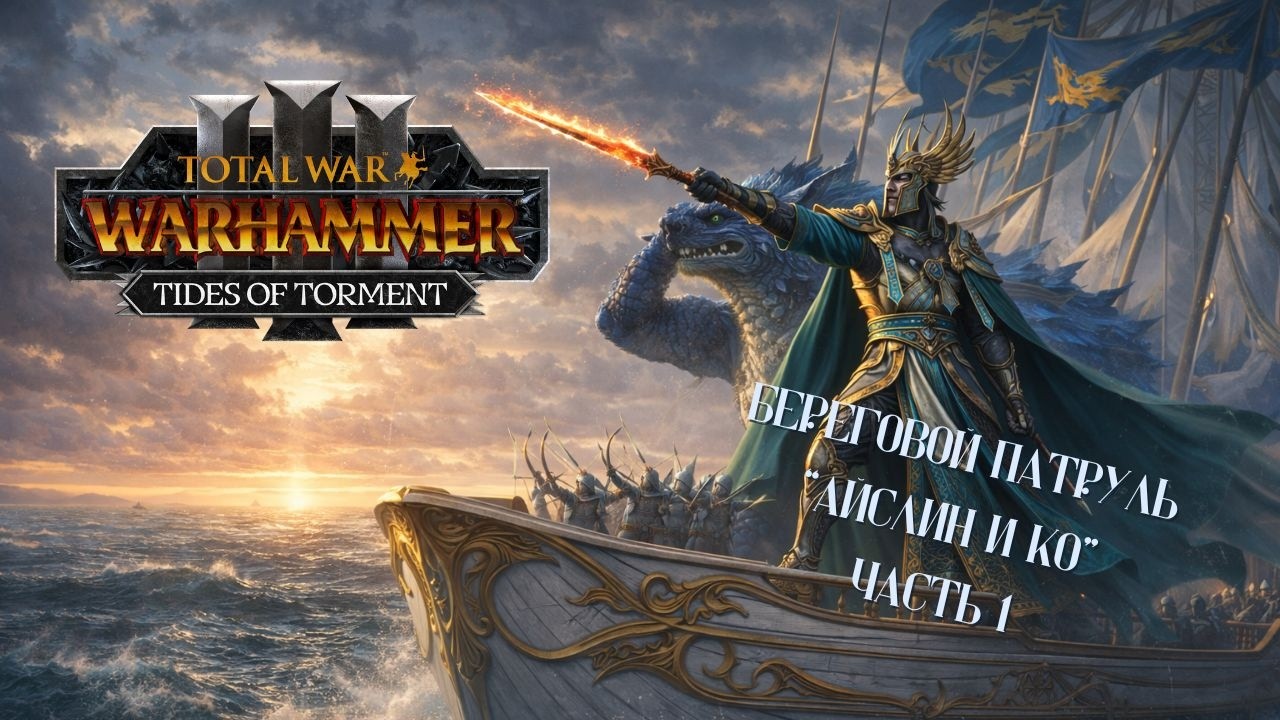 Total War: WARHAMMER III | Эльфийский береговой патруль 