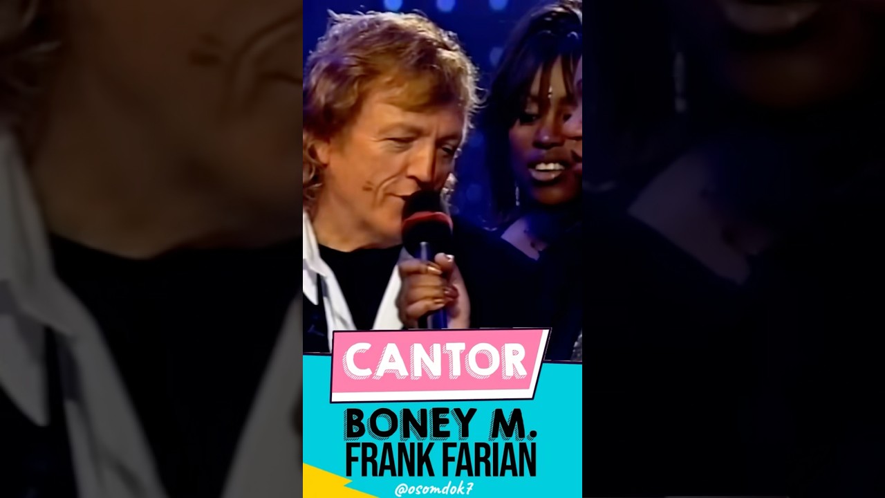 A verdadeira voz de Boney M! Bobby Farrell apenas dublava. #boneym #frankfarian #marciabarrett