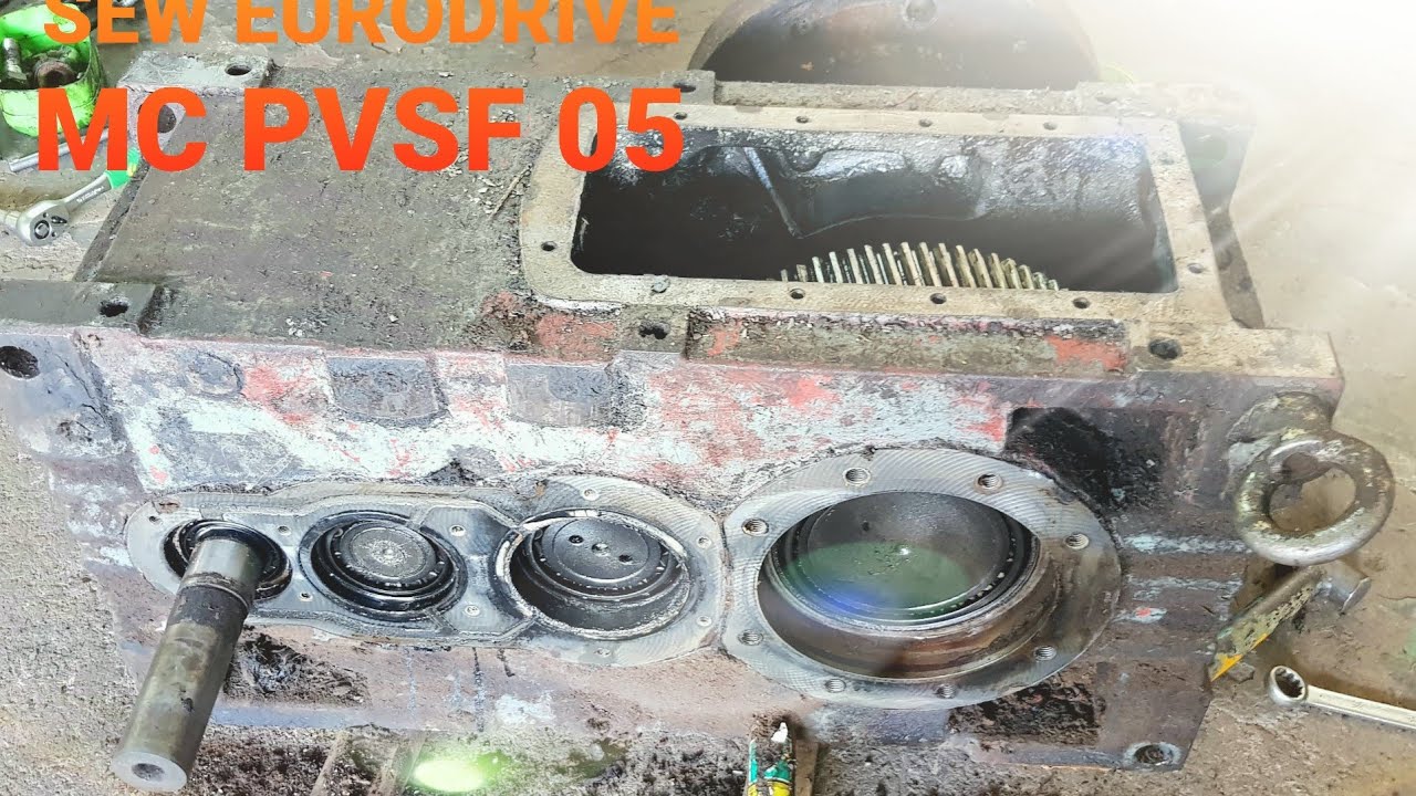 Bongkar Gearbox Sew Eurodrive MC PVSF 05.