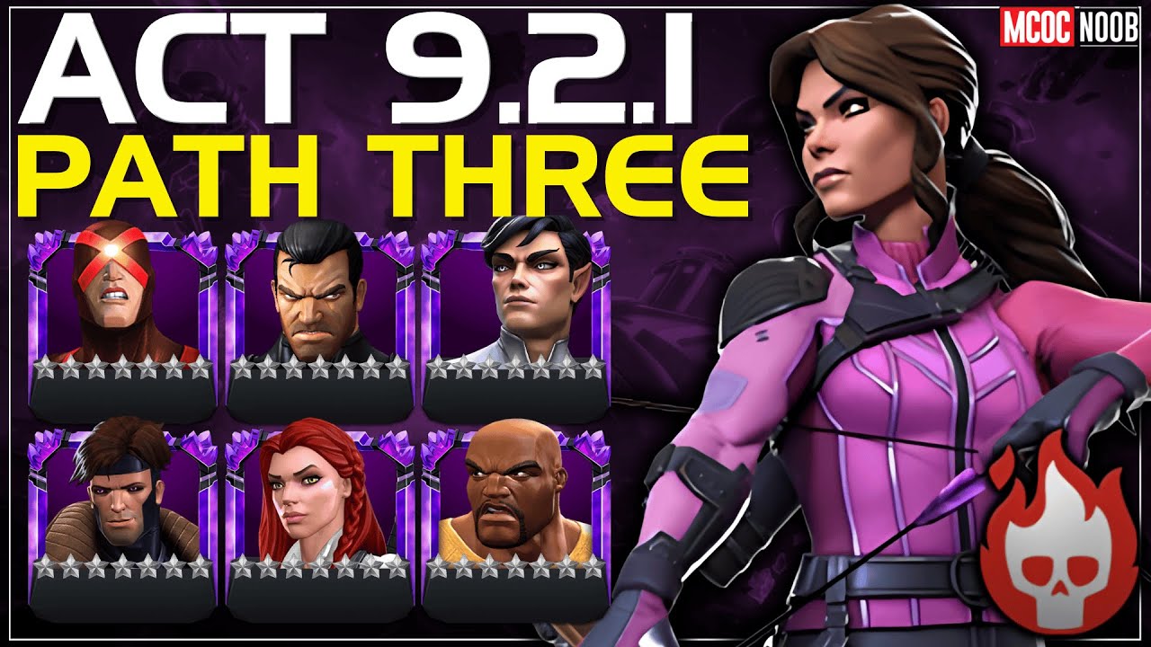The ELEMENTAL ABRASION Path in MCOC Act 9.2.1: How to Defeat The KATE BISHOP Boss!