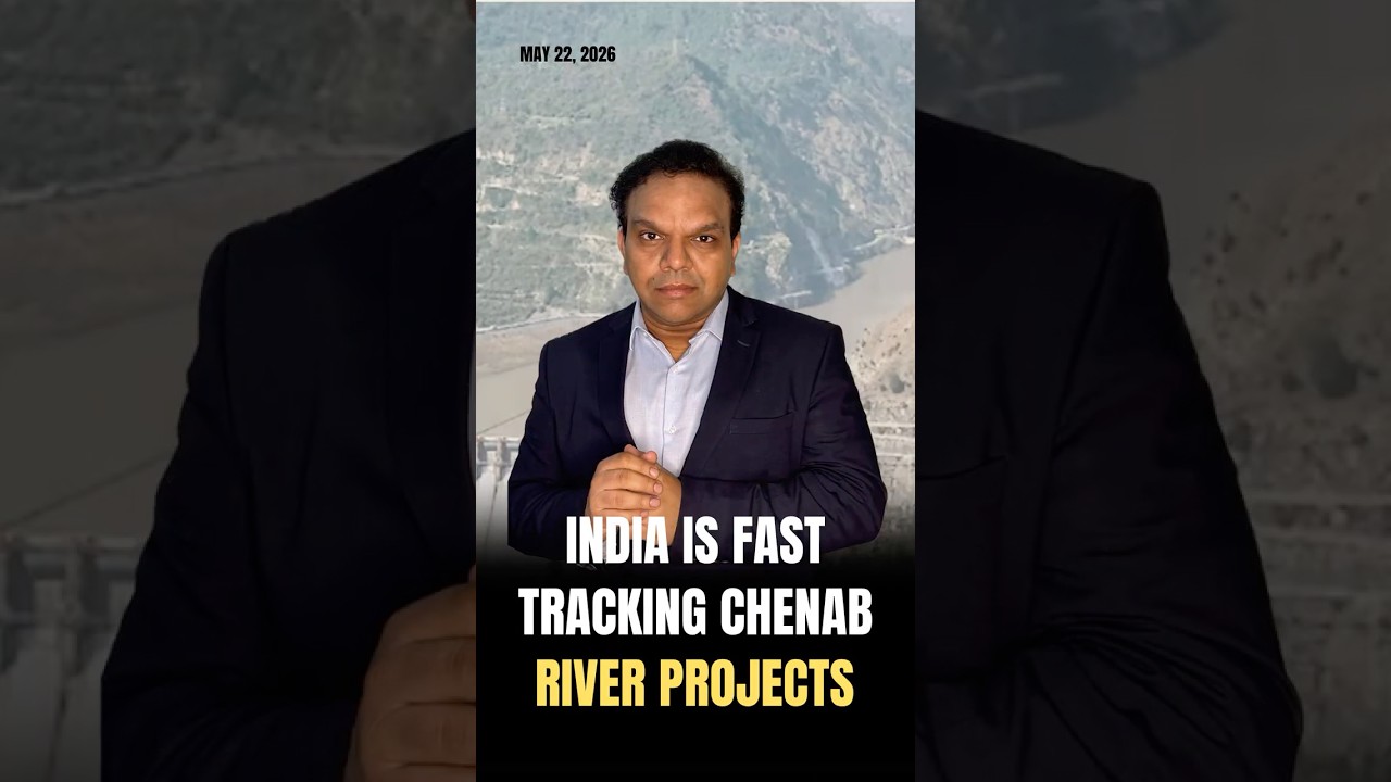 India Fast-Tracking Chenab Projects #india #pakistan #induswatertreaty #indus #induswater #chenab