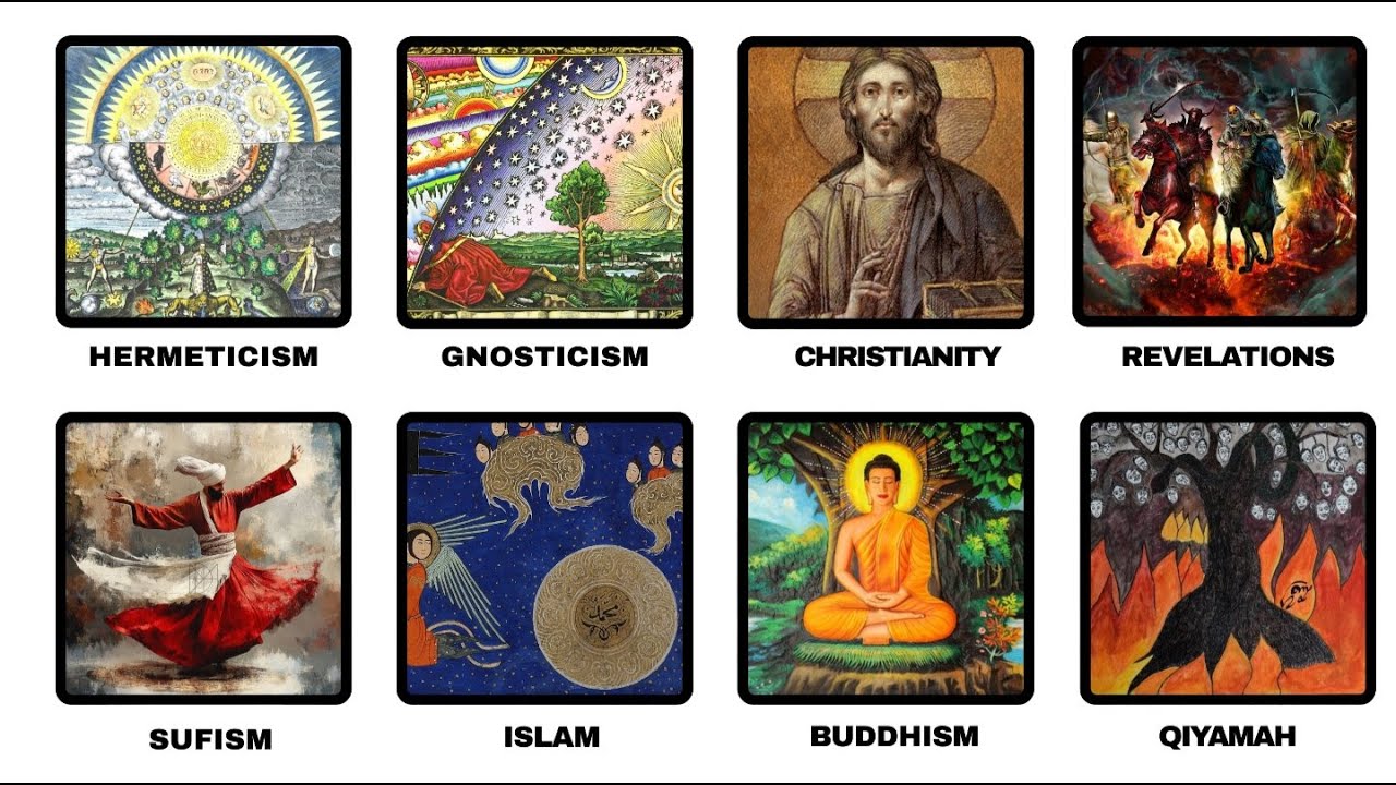 Every SPIRITUAL SYSTEM, RELIGION, and APOCALYPSE Explained In 12 Minutes