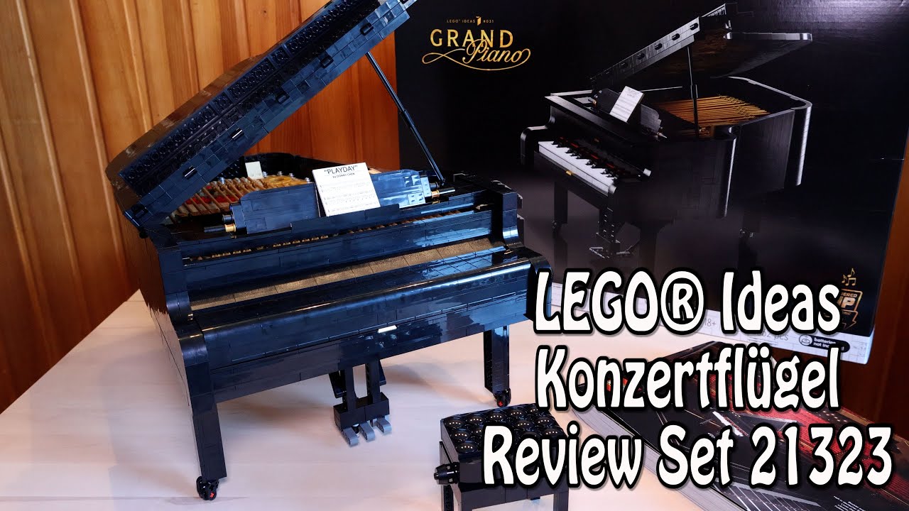 Review: LEGO Konzertflügel (Ideas Set 21323 Grand Piano)
