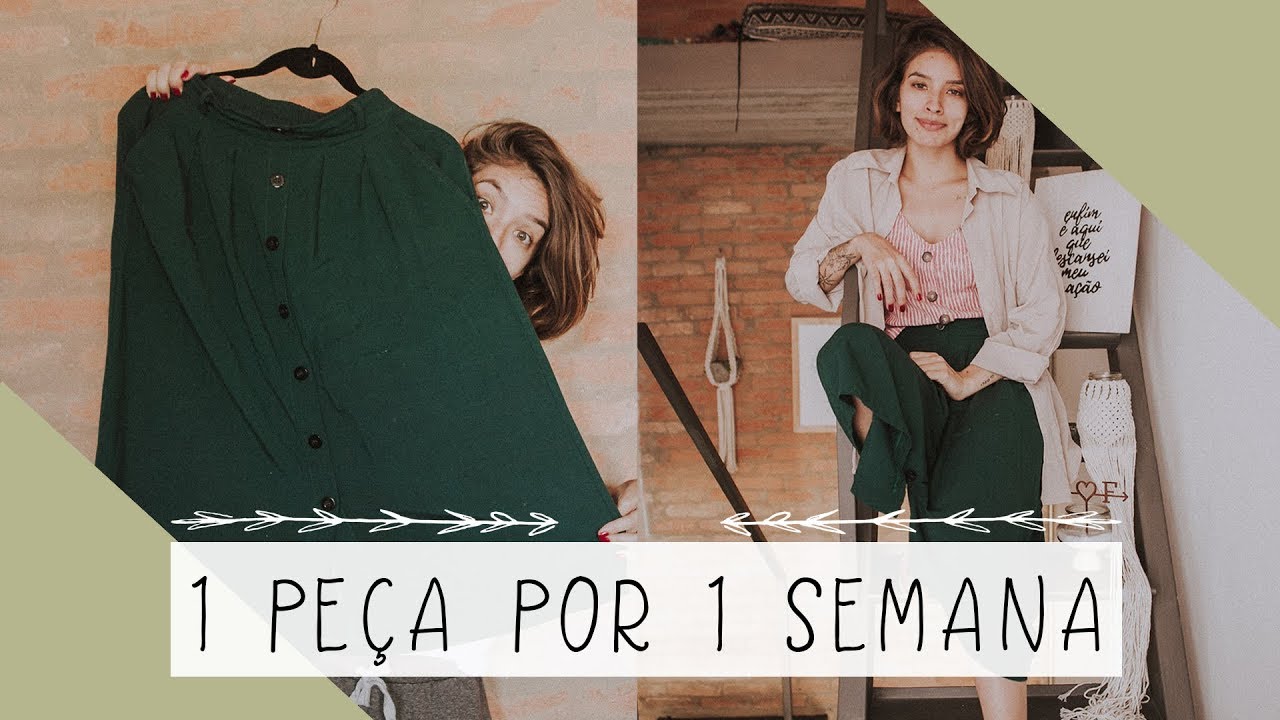 1 PEÇA POR 1 SEMANA: SAIA LONGA VERDE | por Isa Ribeiro - Na nossa vida