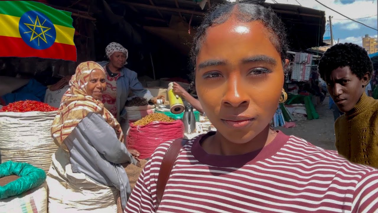 Walking the Streets of Ethiopia 🇪🇹// Eveyone Thinks I’m Ethiopian