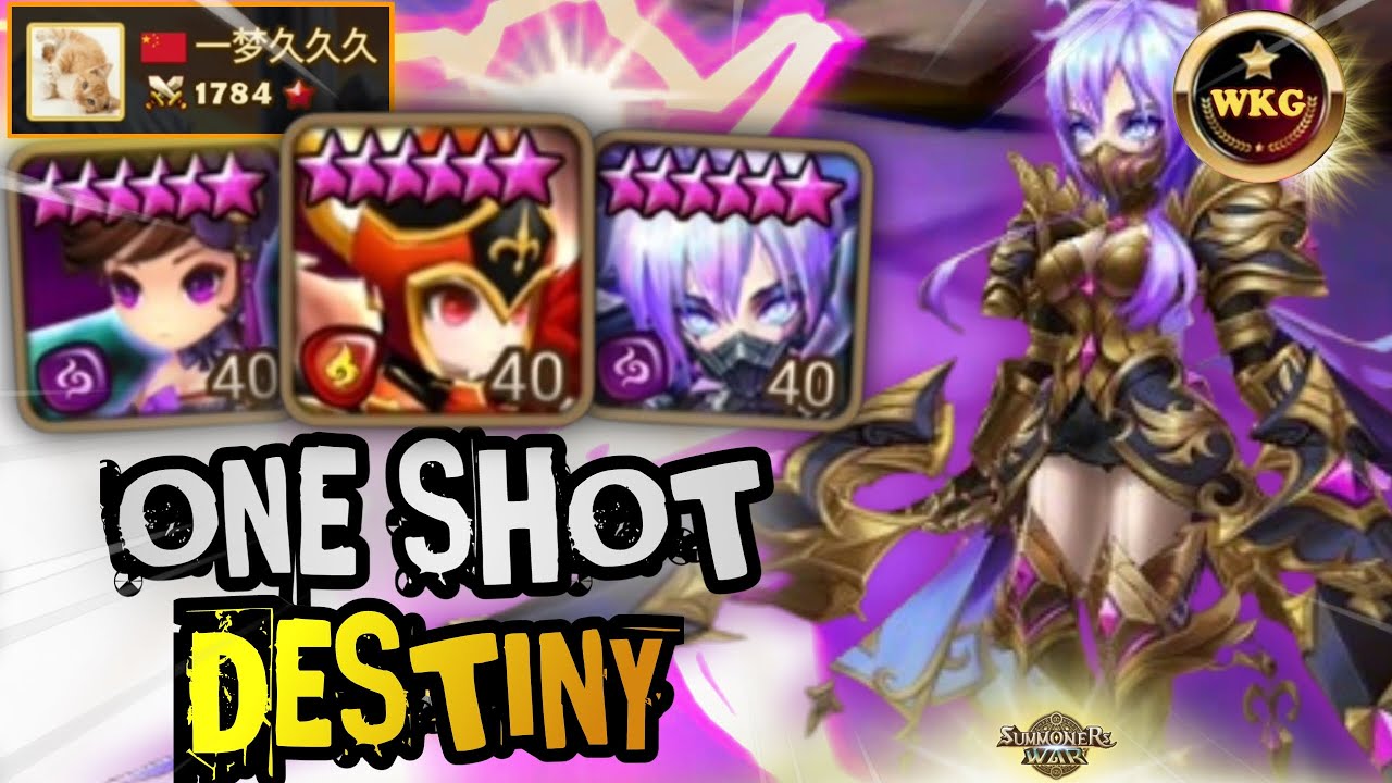 EZ GUARDIAN with WOLYUNG and DESTINY IN RTA SUMMONERS WAR