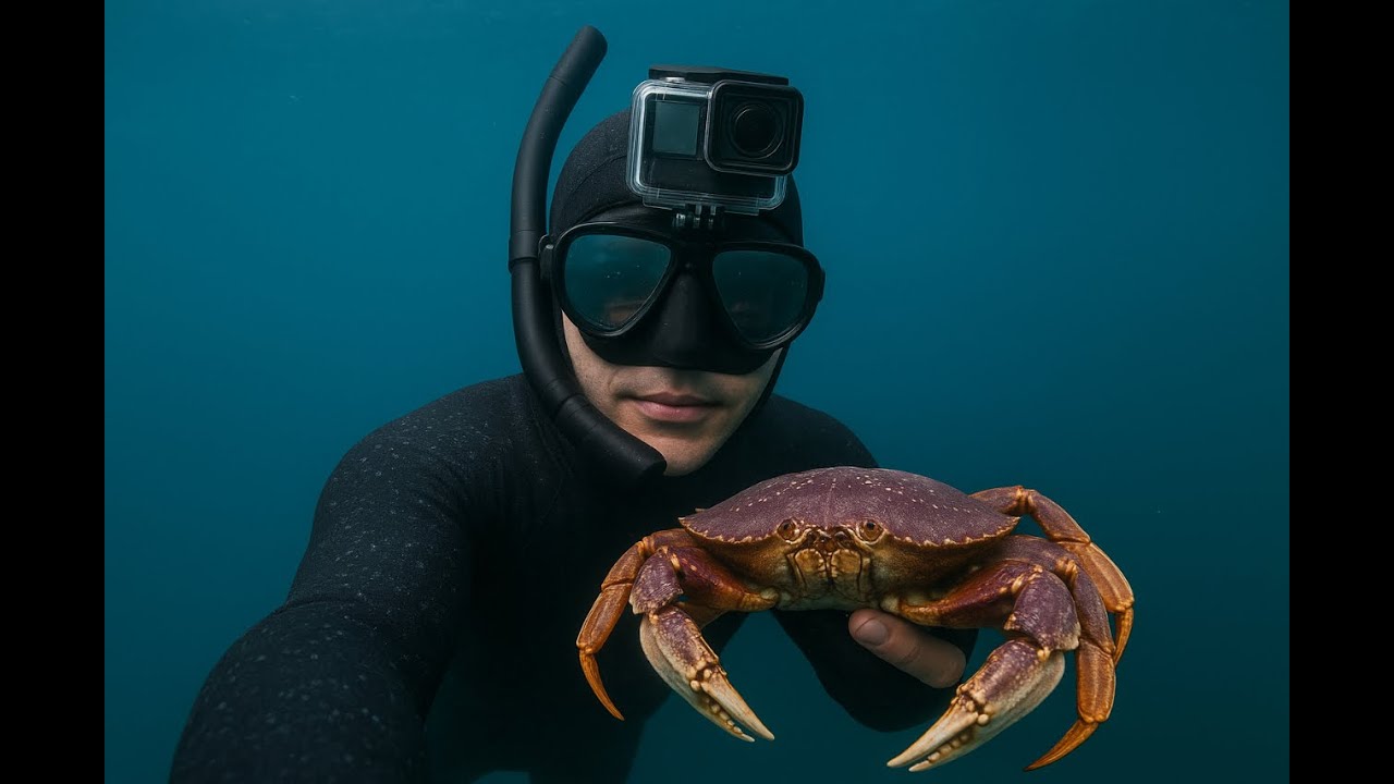Diving for Dungeness Crab | Oregon Coast (Fresh Dinner)