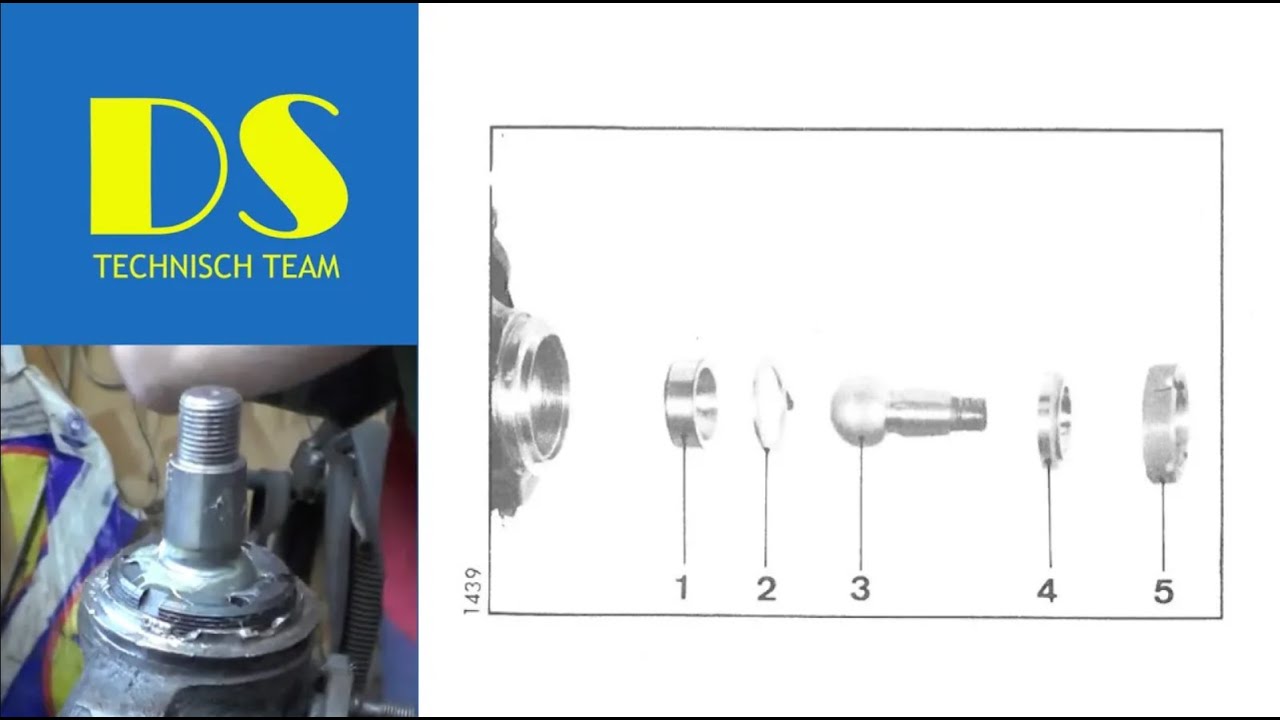 DS TT:  Replacement of a stub axle ball joint