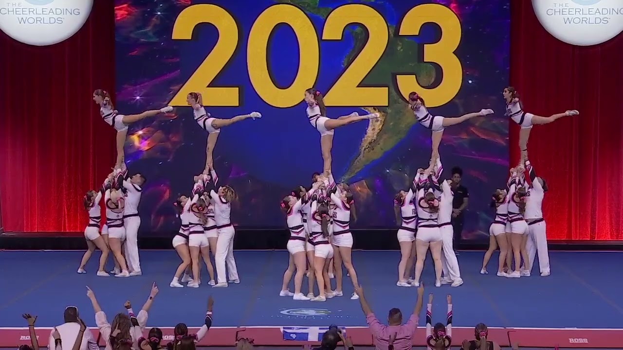 Flyers All Starz - KARMA CO-ED in Finals at The Cheerleading Worlds 2023