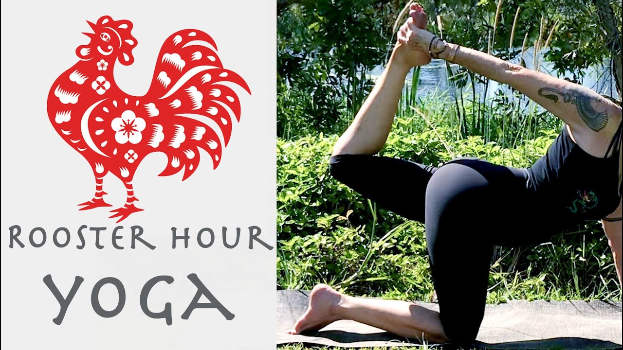 Yin Yoga Rooster Hour Practice for Kidney Meridian - Release Fear - Boost Qi and Well-Being
