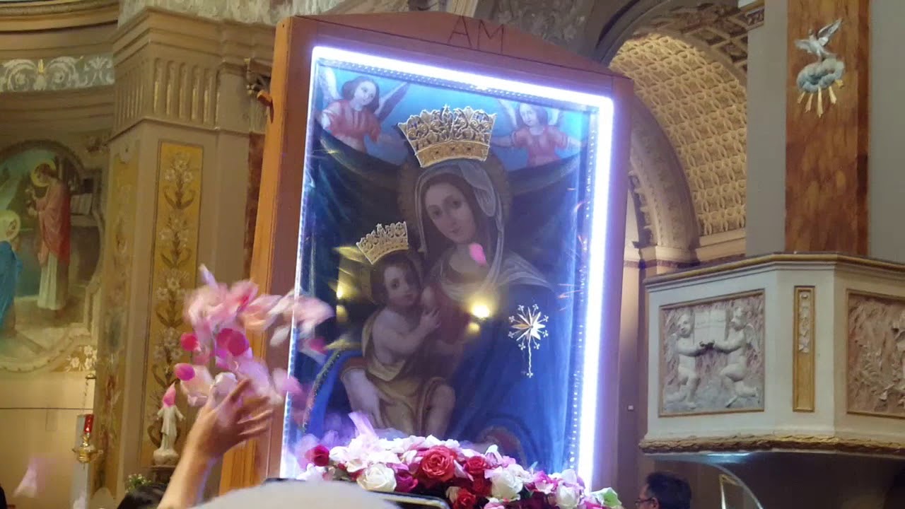 Cerimonia di reposizione del Quadro della Madonna di Porto - Gimigliano (Cz)
