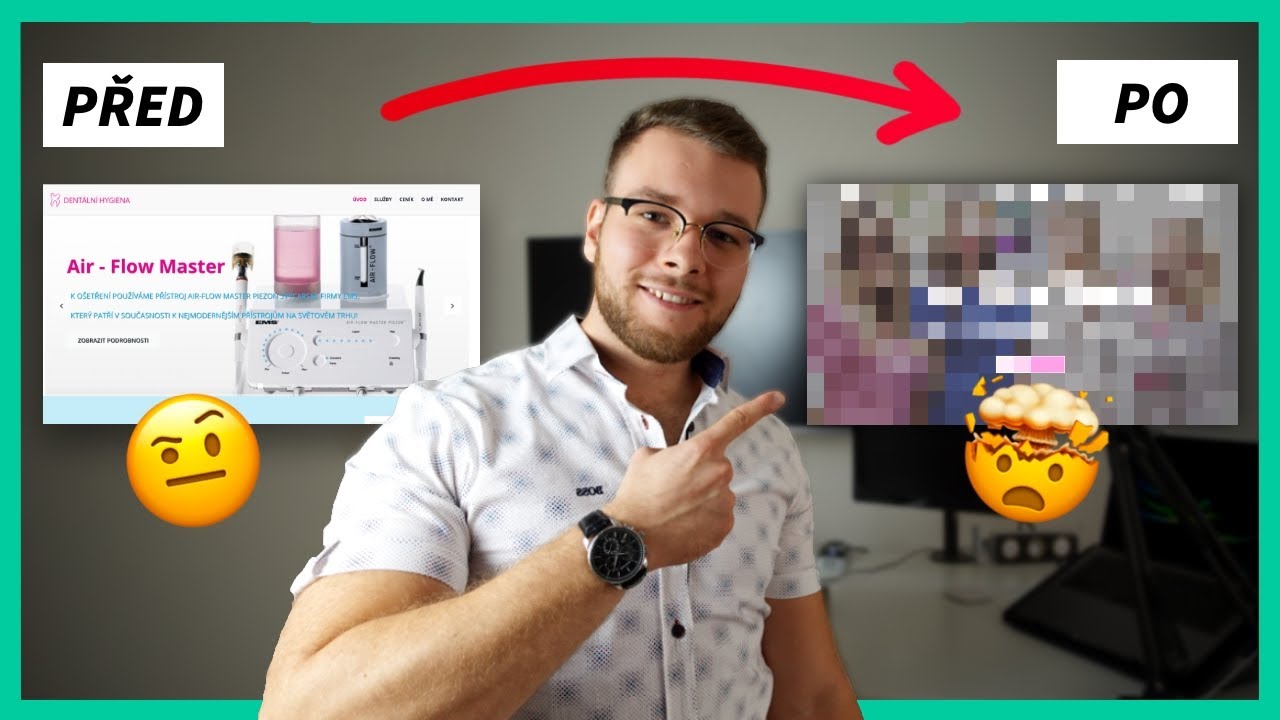 REDESIGN WEBU PŘED A PO - TVORBA WEBOVÝCH STRÁNEK PRO ZAČÁTEČNÍKY