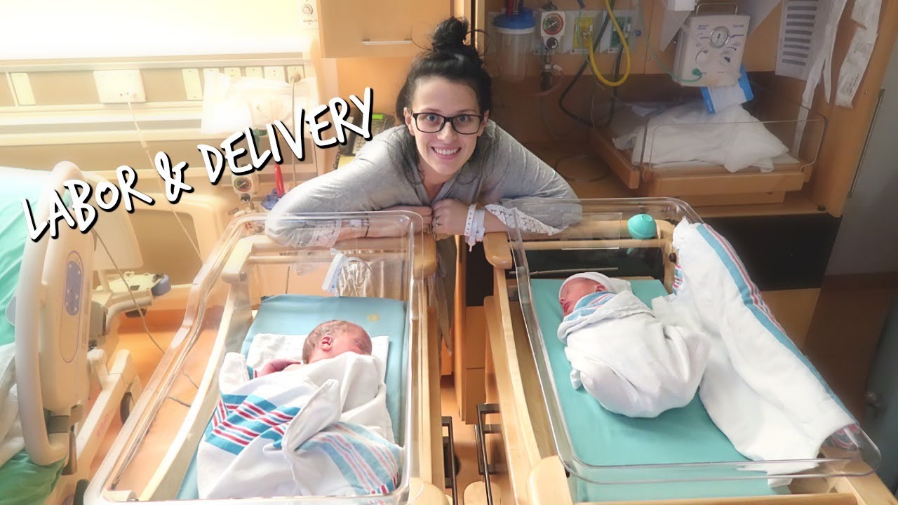 TWIN LABOR & DELIVERY VLOG  |  Paige Tilson