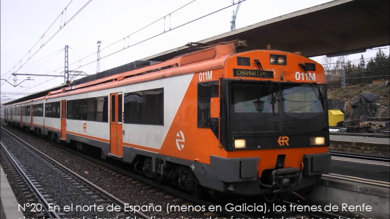 50 CURIOSIDADES DE RENFE