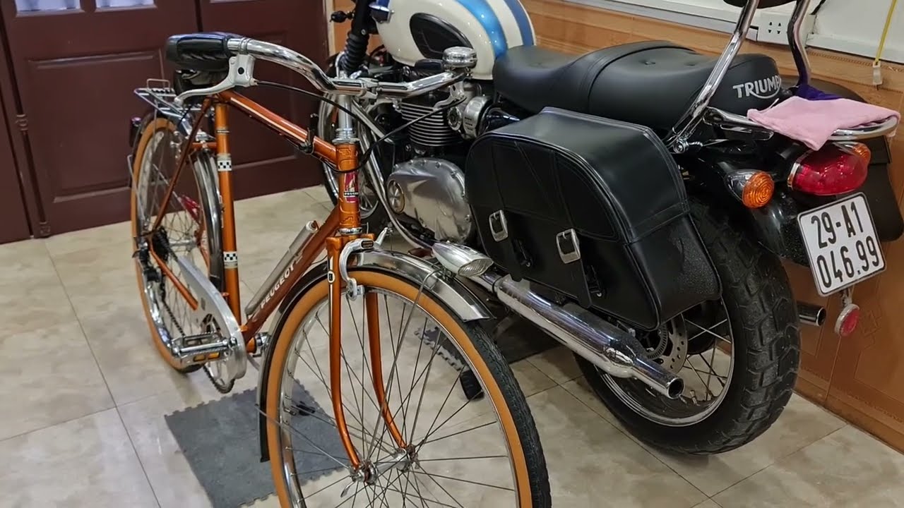 Vintage Peugeot bicycle 1978