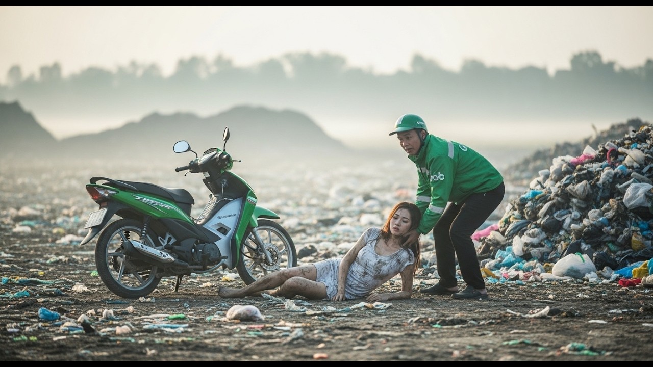 Anh Xe Ôm Cứu Cô Gái Thoi Thóp Giữa Bãi Rác, Anh Không Ngờ Người Mình Cứu Là Nữ Tỷ Phú