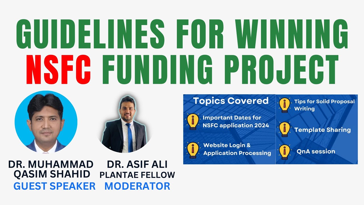 Guidelines for winning NSFC (National Natural Science Foundation of China) funding Project