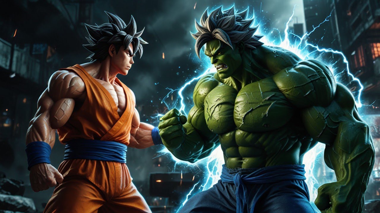 🔥 Goku vs Hulk (Skill Battle) | Power Is Nothing Without Control | Cinematic Film