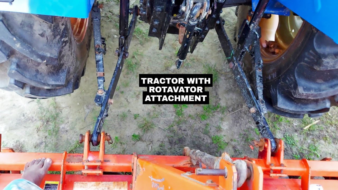 Sonalika Tractor Attachment with Rotavator and PTO/Rotavator Attachment/Indian Vehicle Ki Masti