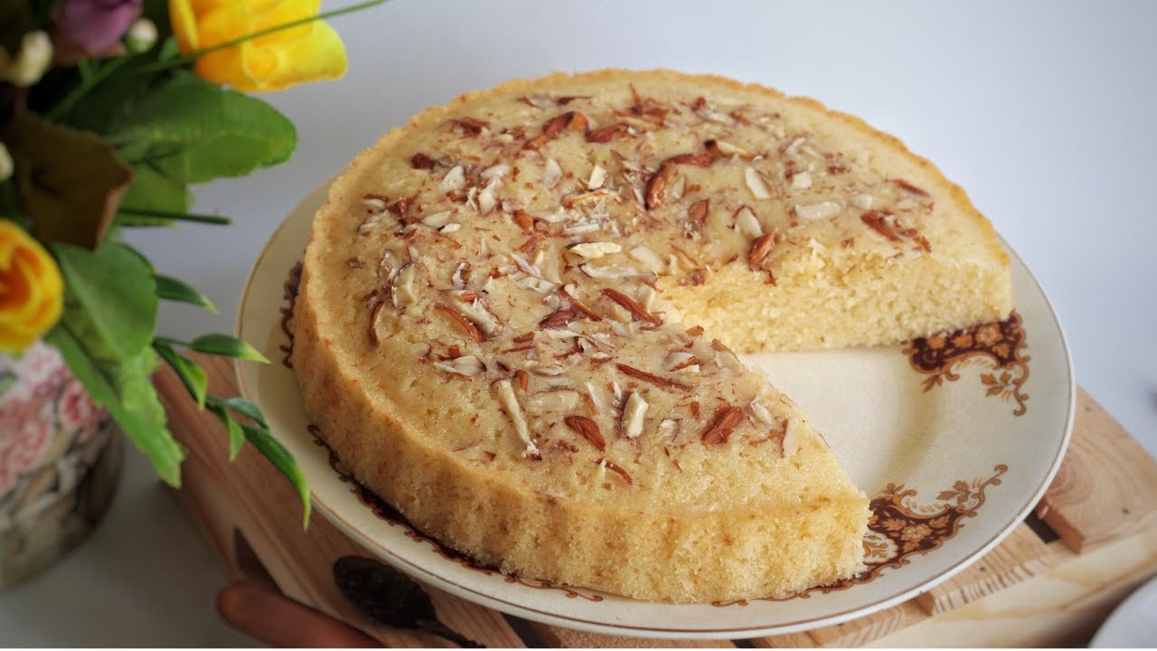 Semolina Cake Recipe | aka Rava Cake or Suji Cake