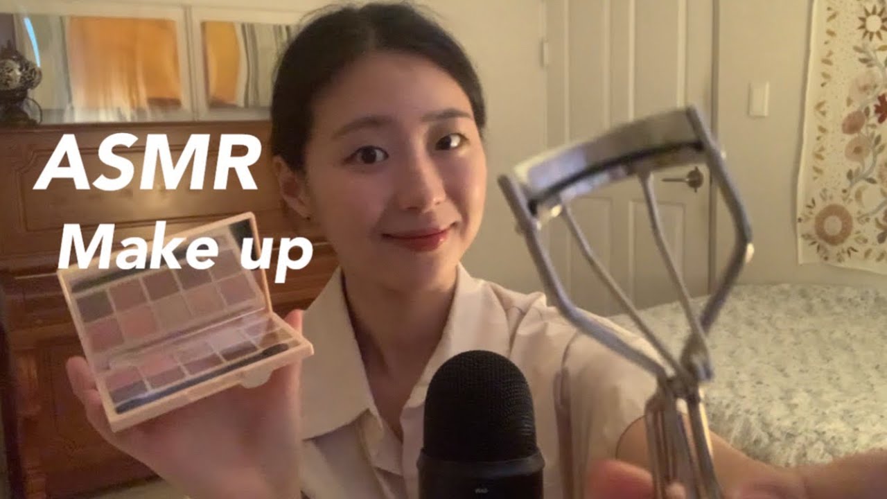 ASMR 메이크업 해드릴게요💄make up for you | mouth sounds | hand movements | roleplay💅🏼