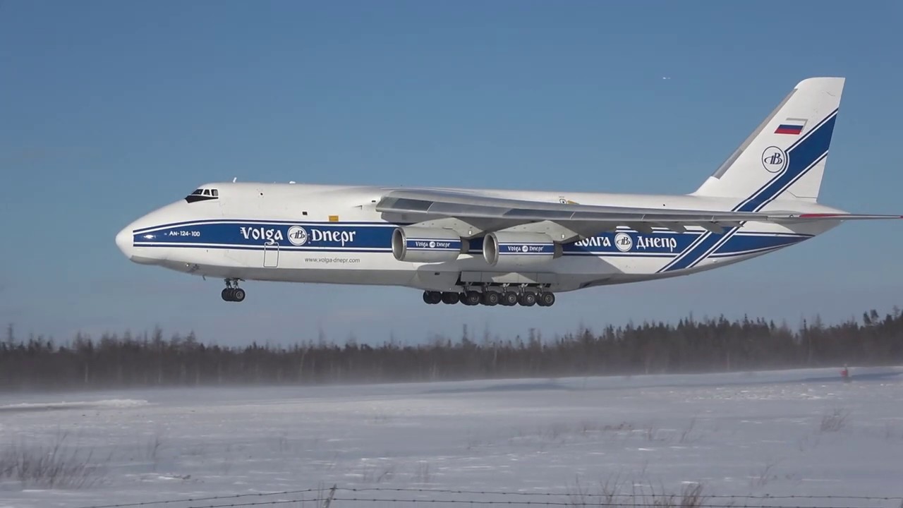 Gander International Airport - Volga-Dnepr Airlines - Compilation