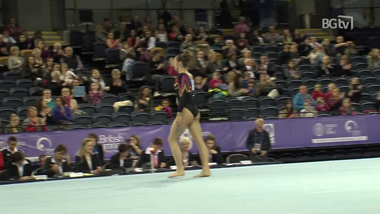 CATHERINE LYONS FLOOR - ESPOIR APP FINALS BRITISH CHAMPIONSHIPS 2013
