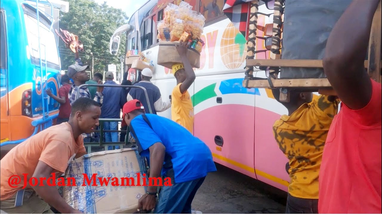This Bus terminal is not what I expected in ArushaTanzania!!