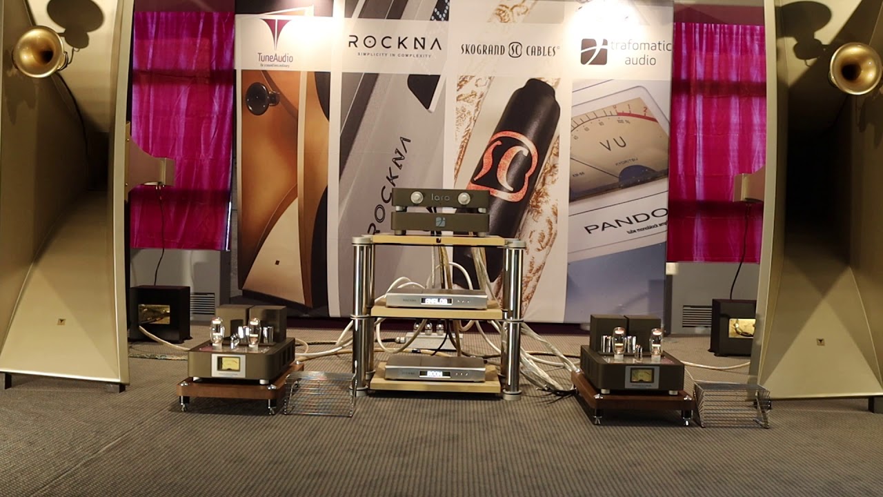 Rockna & Tune & Trafomatic Audio from Munich High End 2019