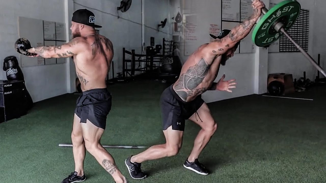 Kettlebell & Landmine Exercises for Rotational Explosive Power | Combat Sports