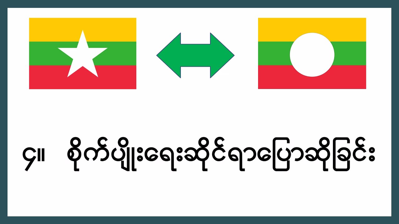 TAI/SHAN Speaking__ရှမ်းစကား‌‌ပြော၊ ရှမ်း-မြန်မာ နှစ်ဘာသာ၊ သင်ခန်းစာ ၄