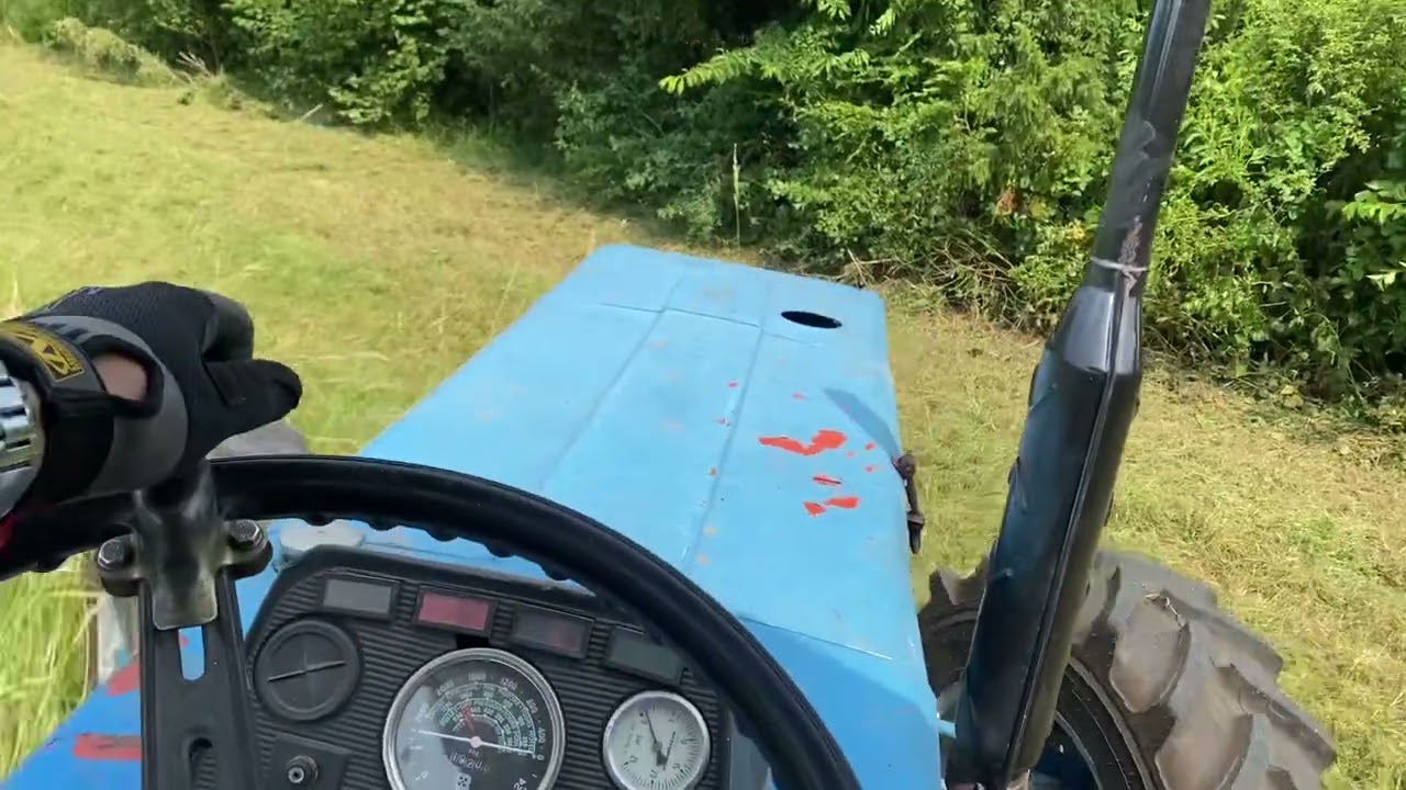 Same Drago 100 mit Willibald WUM 250 Schlegelmulcher - 1000er Zapfwelle