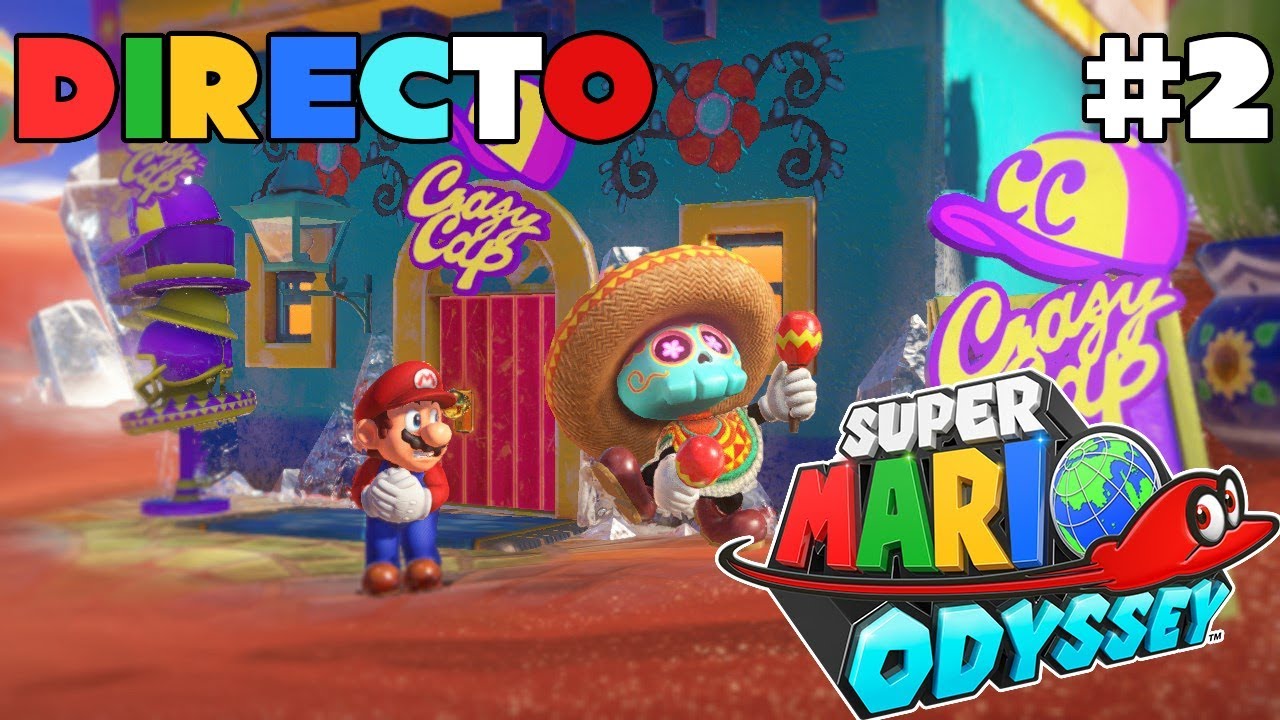 Super Mario Odyssey - Directo #2 - Español - Probando los Amiibos - Trajes únicos - Nintendo Switch