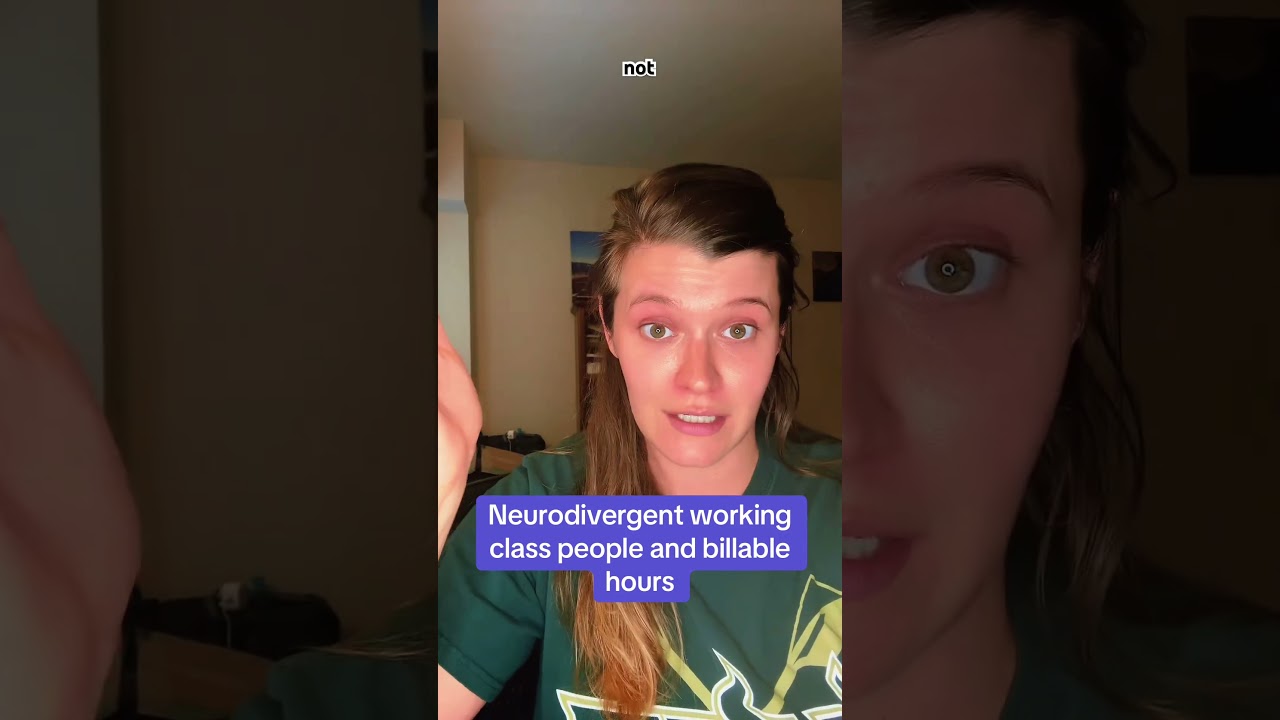 Neurodivergent working-class people and billable hours