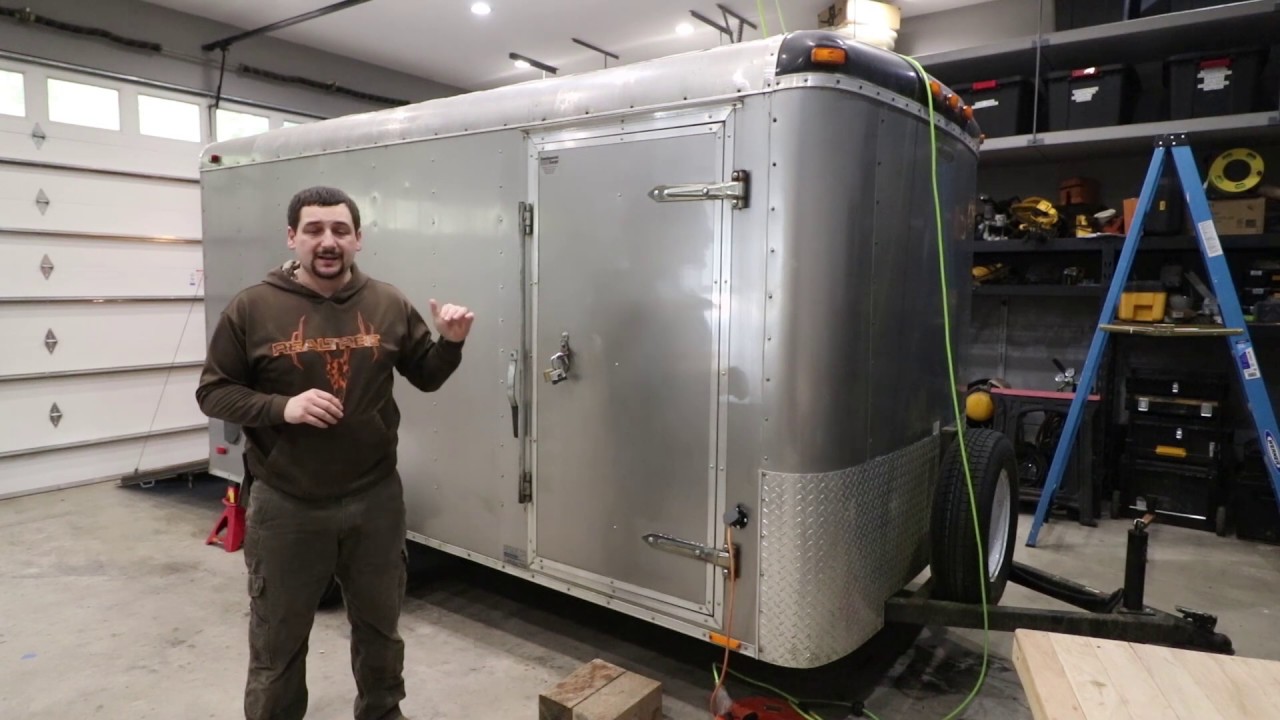 Mobile Tool Trailer build part 1-7